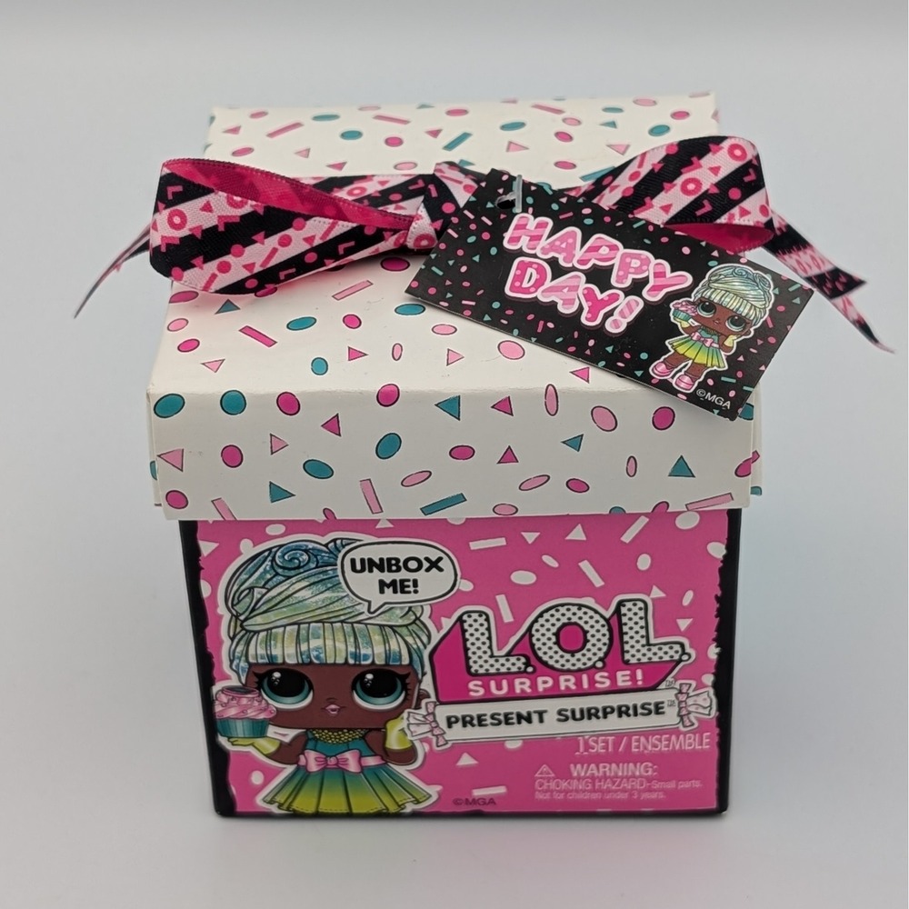 LOL Surprise Present Surprise Series 1 Jubilee Doll 8 Surprises Sealed Packages